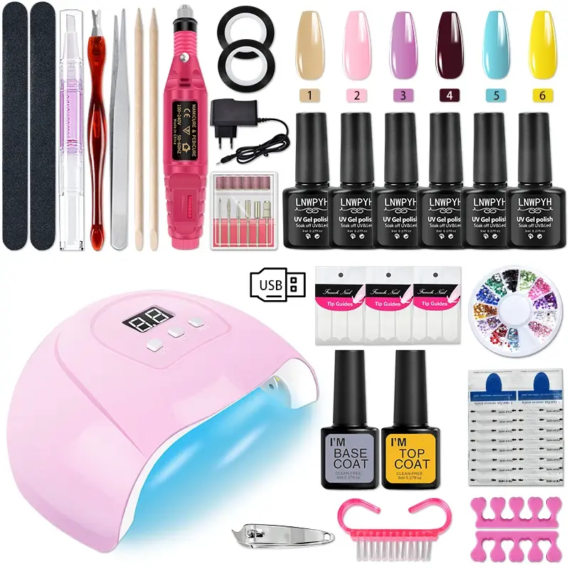 Thumbnail: Nail Set and Nail Lamp