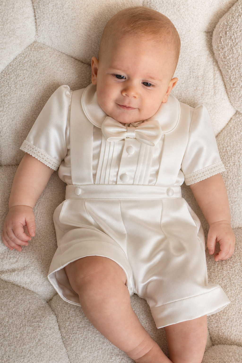 Beau Christening Short and Shirt Outfit