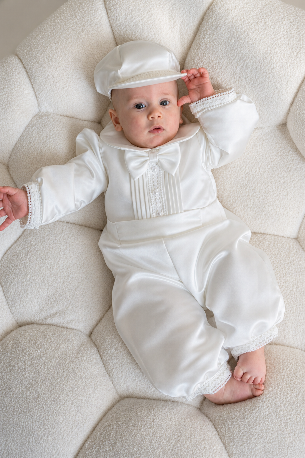 Beau Christening Romper