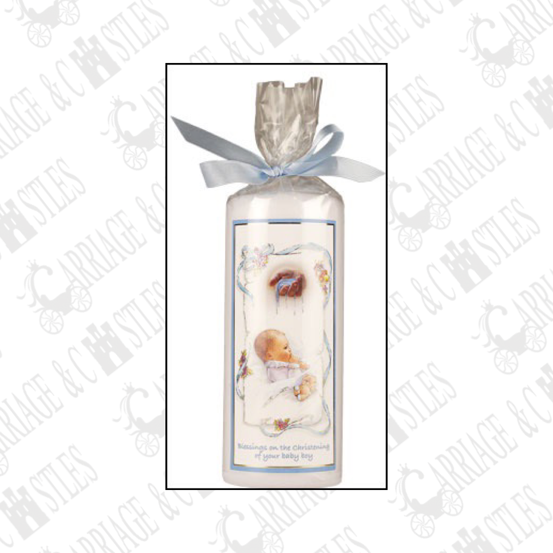 boy christening candle presents for christening