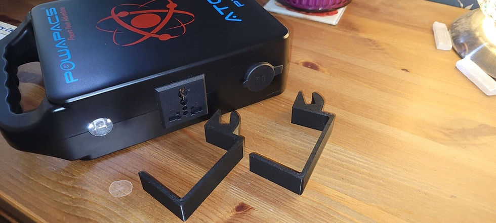 Thumbnail: Powapacs - Atom, Atom Pro power pack IPAD / TABLET stand holder clips