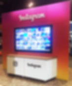 Instagram Monitor Wall