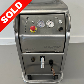 Dry ice blaster used