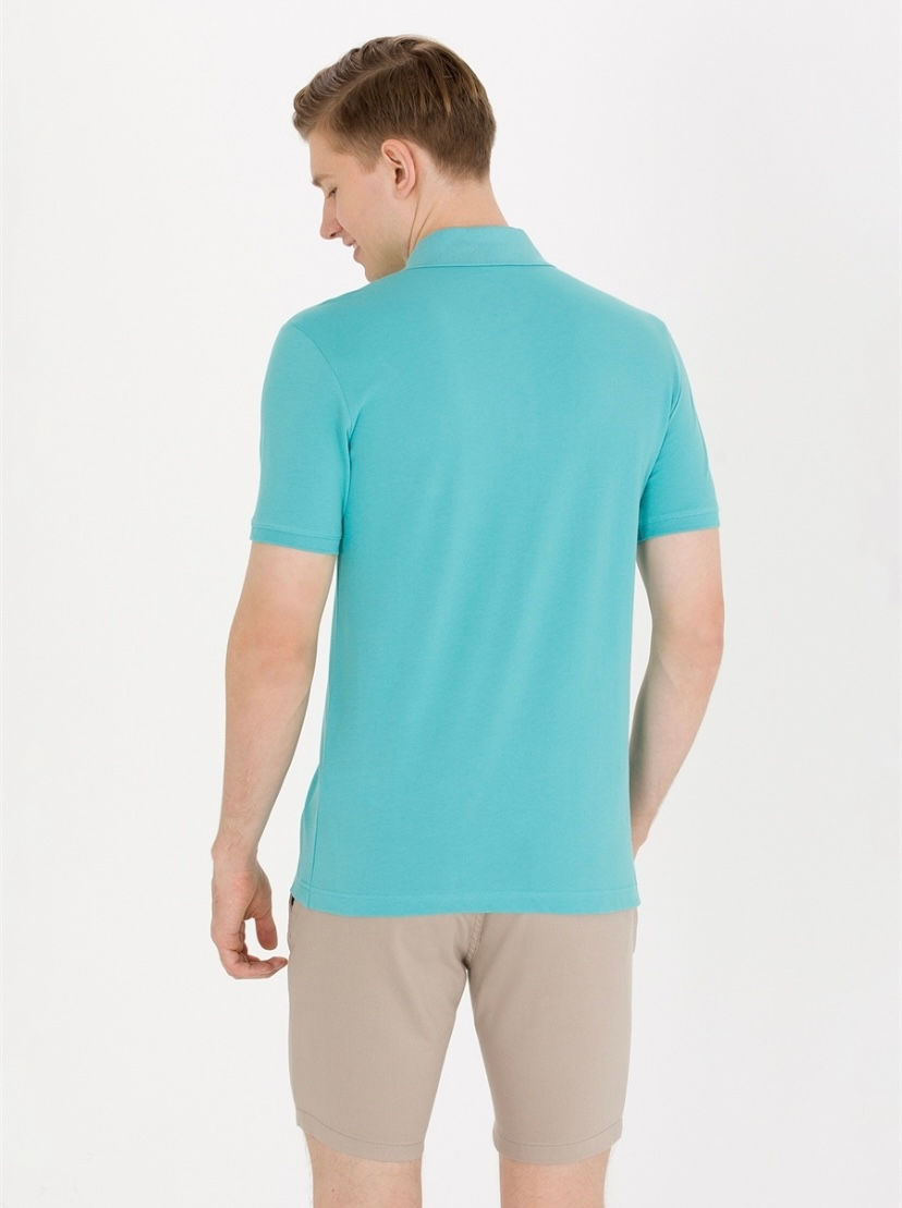 Thumbnail: Turquoise USPA BASIC T-SHIRT