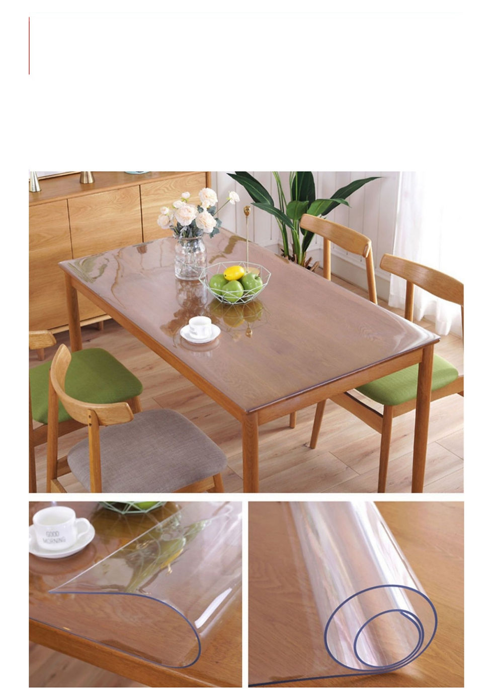 Miniatura: Mantel Transparente Premium 2mm Grueso Protector