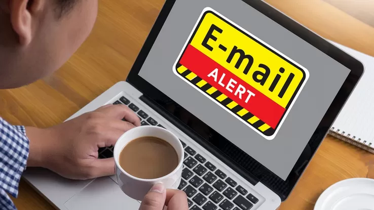 Email alert