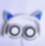 Miniatura: Hf-c22 - Cat Ear Headphones With Light and Foldable Design