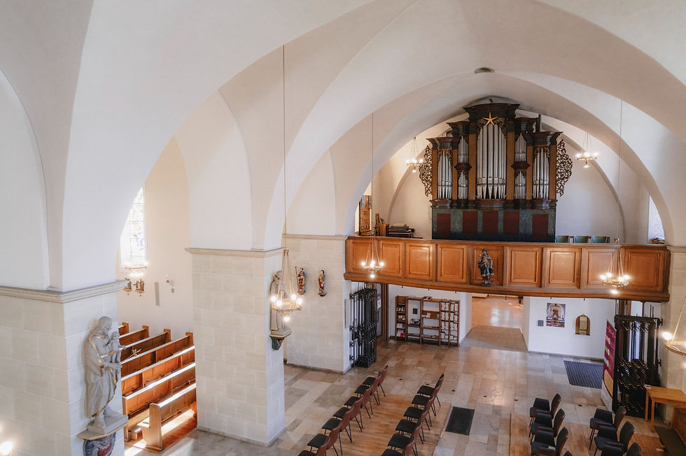 Besonderes Orgelkonzert im alten Teil unserer Kirche