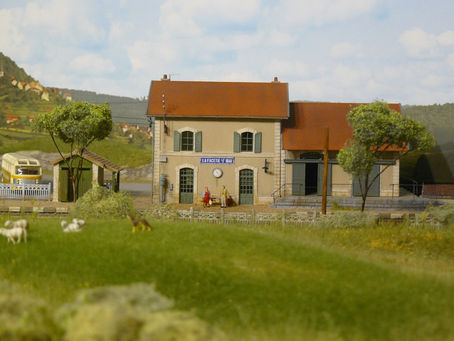 La gare de La Facétie sur Ibai.