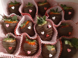 Dark Chocolate Dipped Strawberries