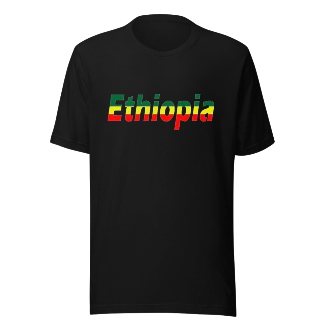 Ethiopian Flag T-Shirt 1
