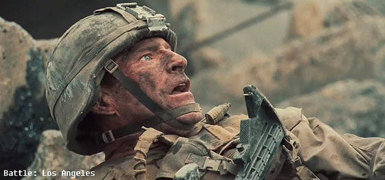 The movie "Battle Los Angeles", in a paragraph