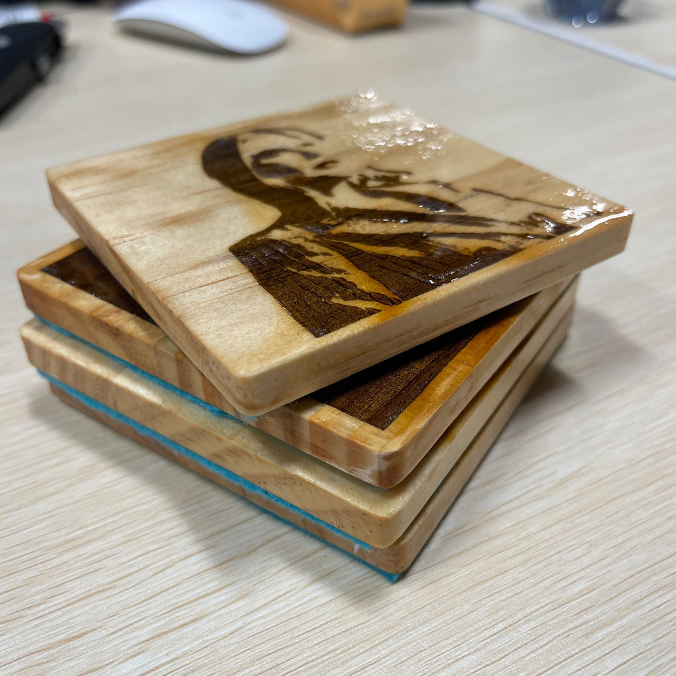 Thumbnail: Heartbreak coaster set