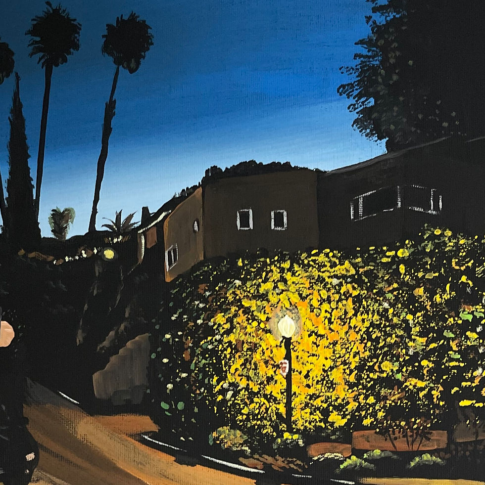 Thumbnail: Franklin hills at night 11x17” print