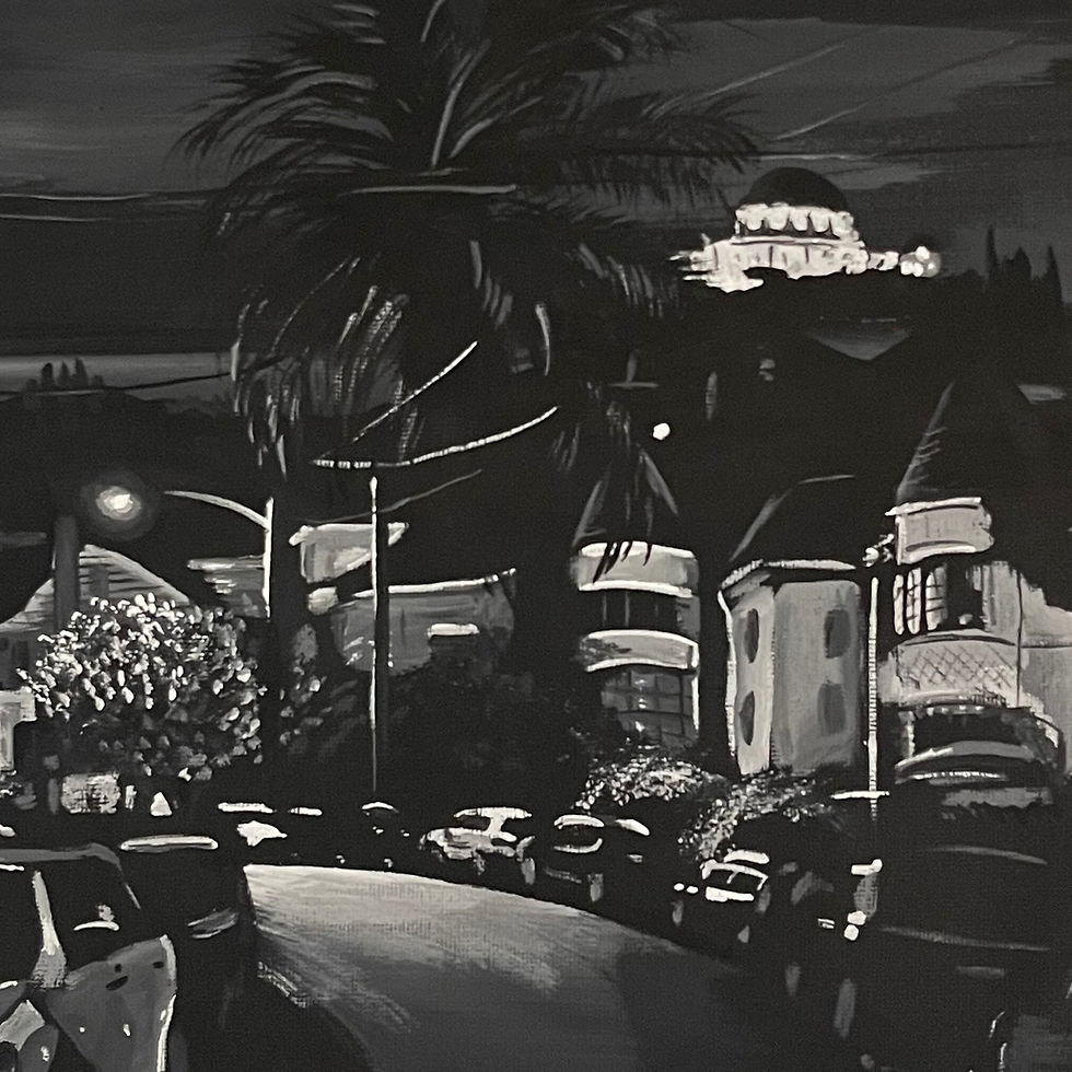 Thumbnail: Griffith Observatory / Franklin and Alexandria Monochrome 11x17” print