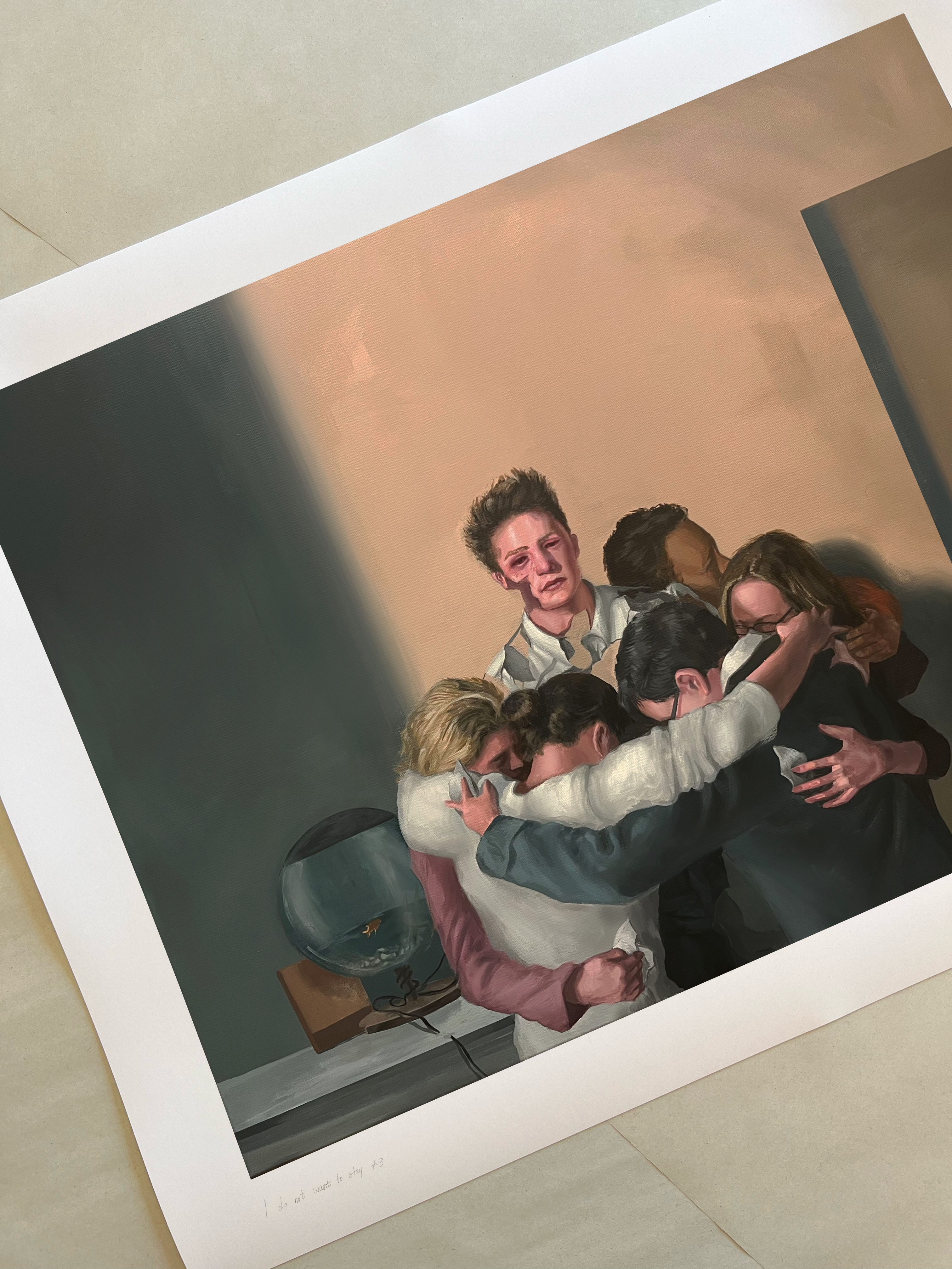 "I do not want to stay"