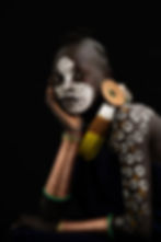 In Suri Tribe, the practice of face painting goes beyond decorations and has deep meaning behind it.