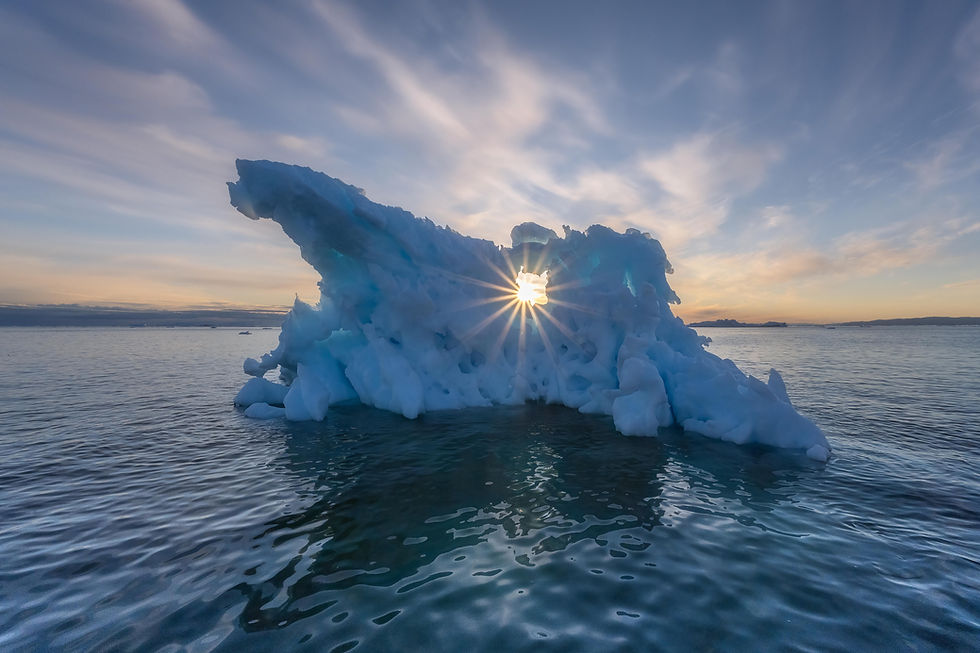 In the arctic - Disko Bay, Greenland
