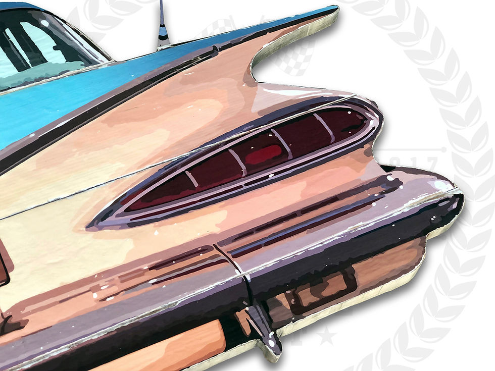Thumbnail: Bespoke 1959 Chevrolet Impala Sculpture