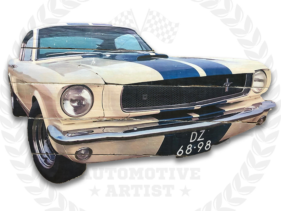 Thumbnail: Bespoke 1965 Ford Mustang GT350 Sculpture