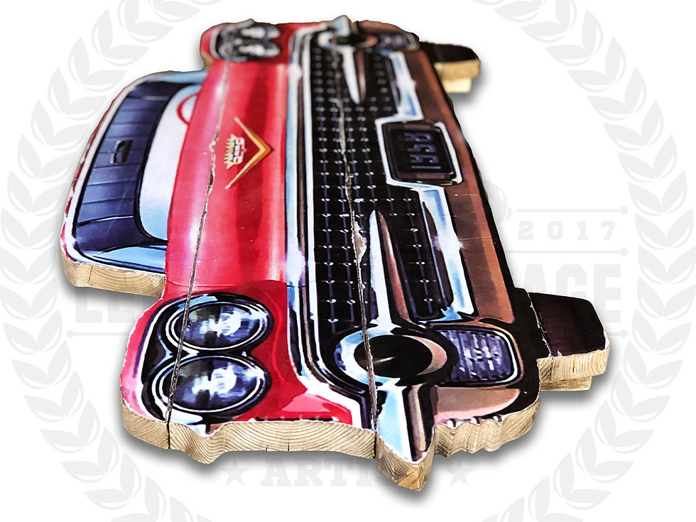 Thumbnail: 1958 Cadillac Deville Sculpture