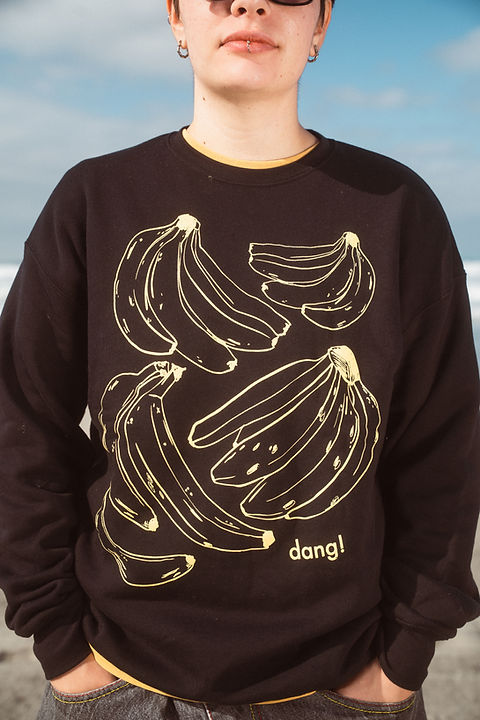 Fleece Sweatshirt | Banana Dang Coffee