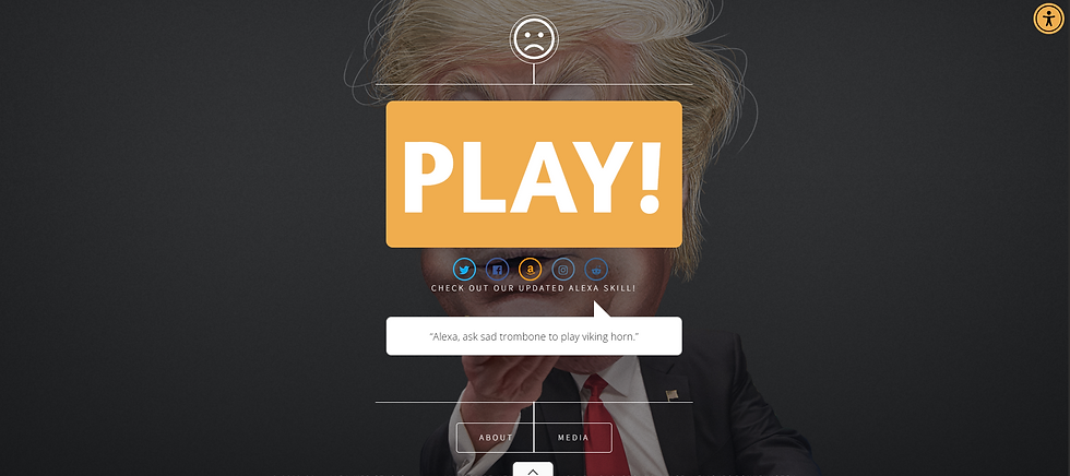 O SadTrombone é um site que toca o som clássico de trombone triste, usado como piada em momentos de falha ou frustração.