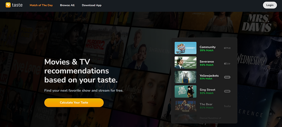 Filmes E TV: Recomendações Baseadas Em Suas Preferências