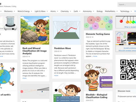 Simulador Científico De Biologia, Química, Física E Ciência Da Computação