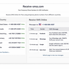 Telefone Temporário Para SMS