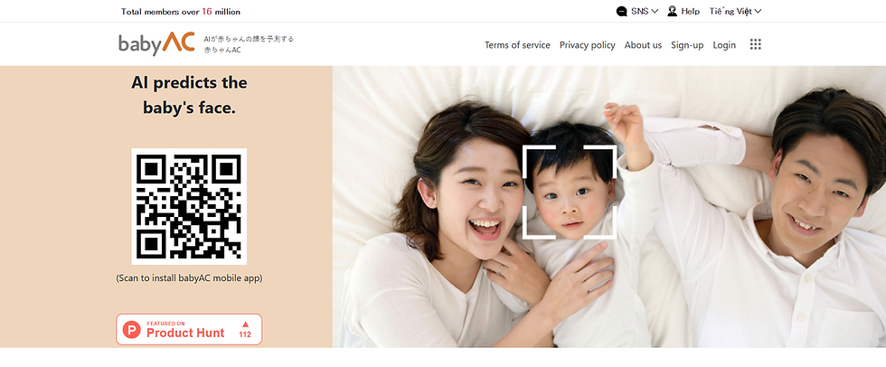 Site gratuito que usa inteligência artificial para combinar as fotos de duas pessoas e gerar uma imagem realista de como seria o rosto do futuro bebê do casal.