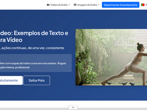 Plataforma De Criação De Vídeos Com IA