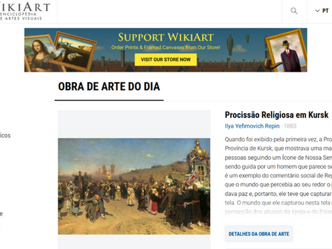 Um dos maiores bancos de dados online dedicados às artes visuais, reunindo obras, biografias e movimentos artísticos do mundo todo.