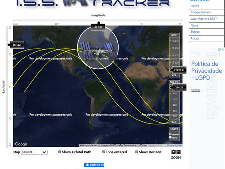Estação Espacial I.S.S.