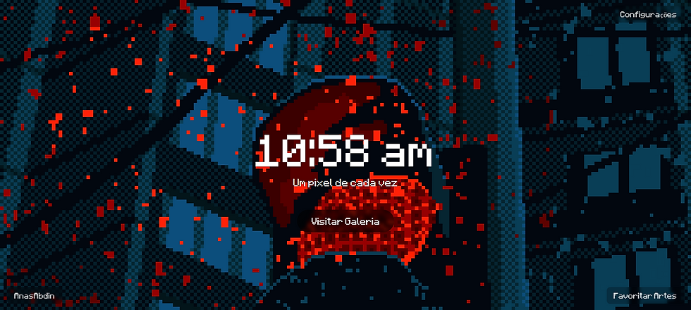 O 8bitdash é uma plataforma comunitária para explorar, organizar e compartilhar pixel art em um painel personalizado.