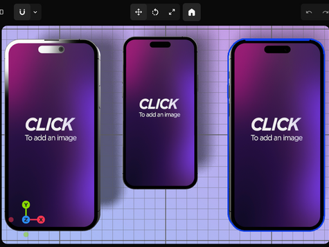 3D Mockup Editor