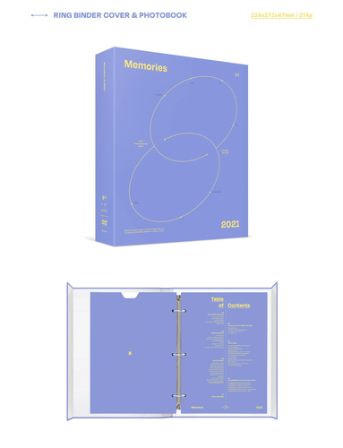 Memories of 2021 DVD アルバム BTS MEMORIES OF 2021 DVD | KPOPINDIAMERCH