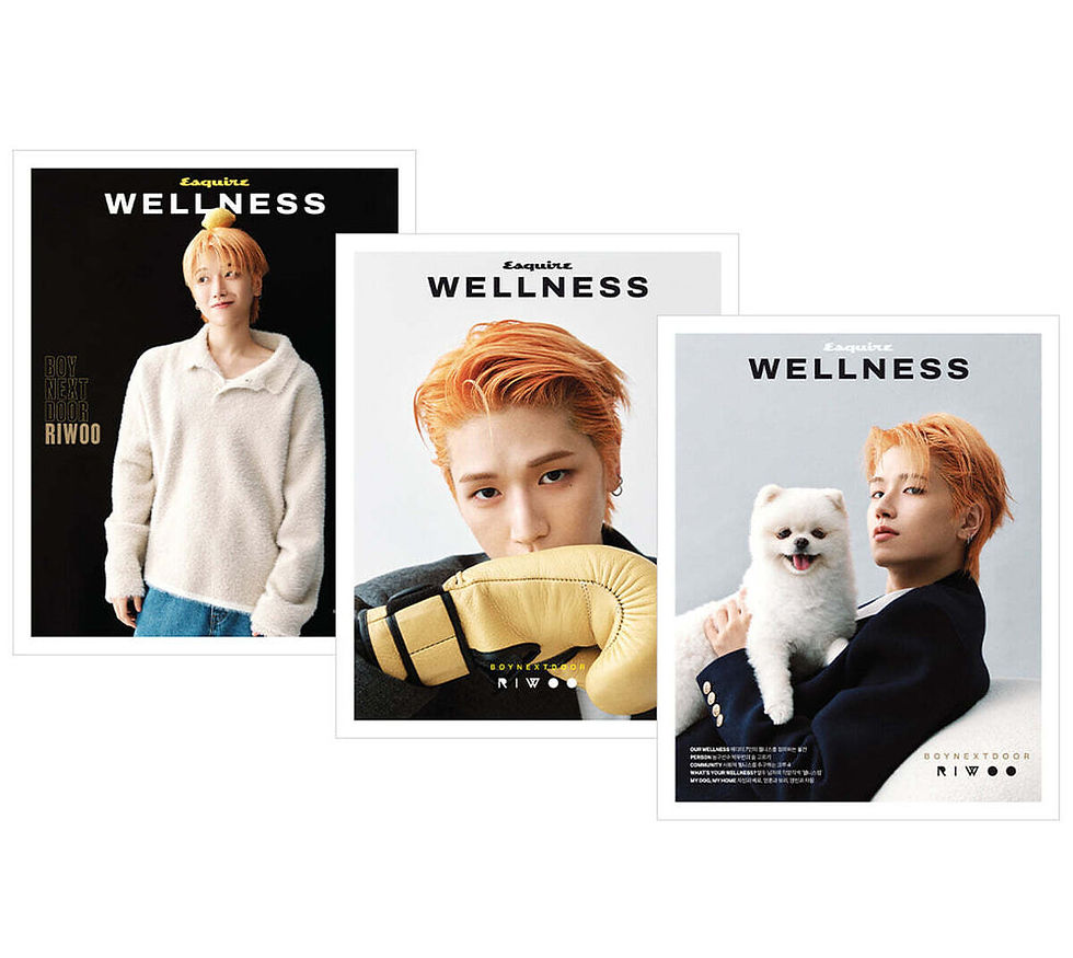 RIWOO x ESQUIRE KOREA – October 2025 Issue