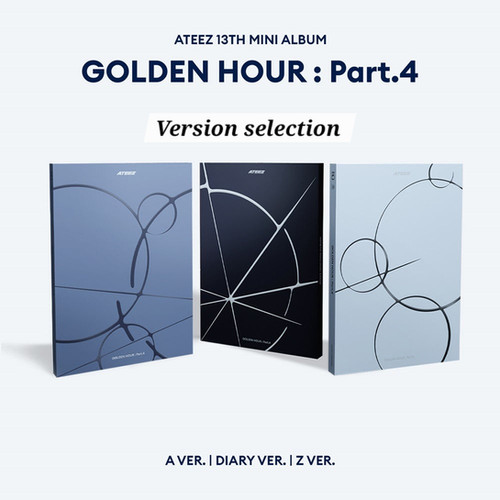 即購入可ウヨンセット　ATEEZ GOLDEN HOUR : Part.4 ATEEZ 13th Mini Album – GOLDEN HOUR : Part.4 (Vesion selection