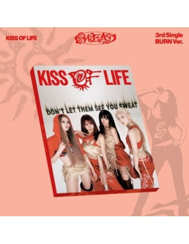KISS OF LIFE 3rd Single Album - SWEAT (BURN Ver.) CD