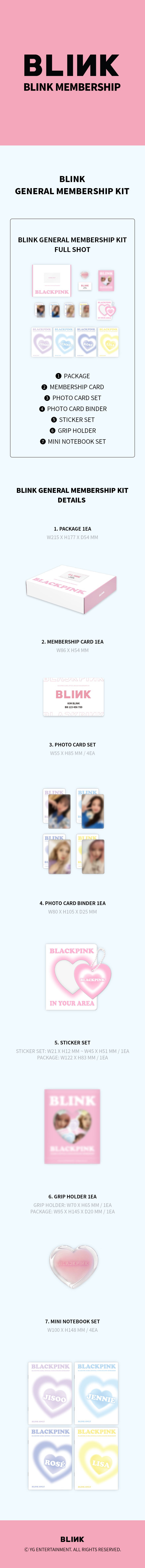 Thumbnail: BLACKPINK – BLINK GENERAL MEMBERSHIP KIT 