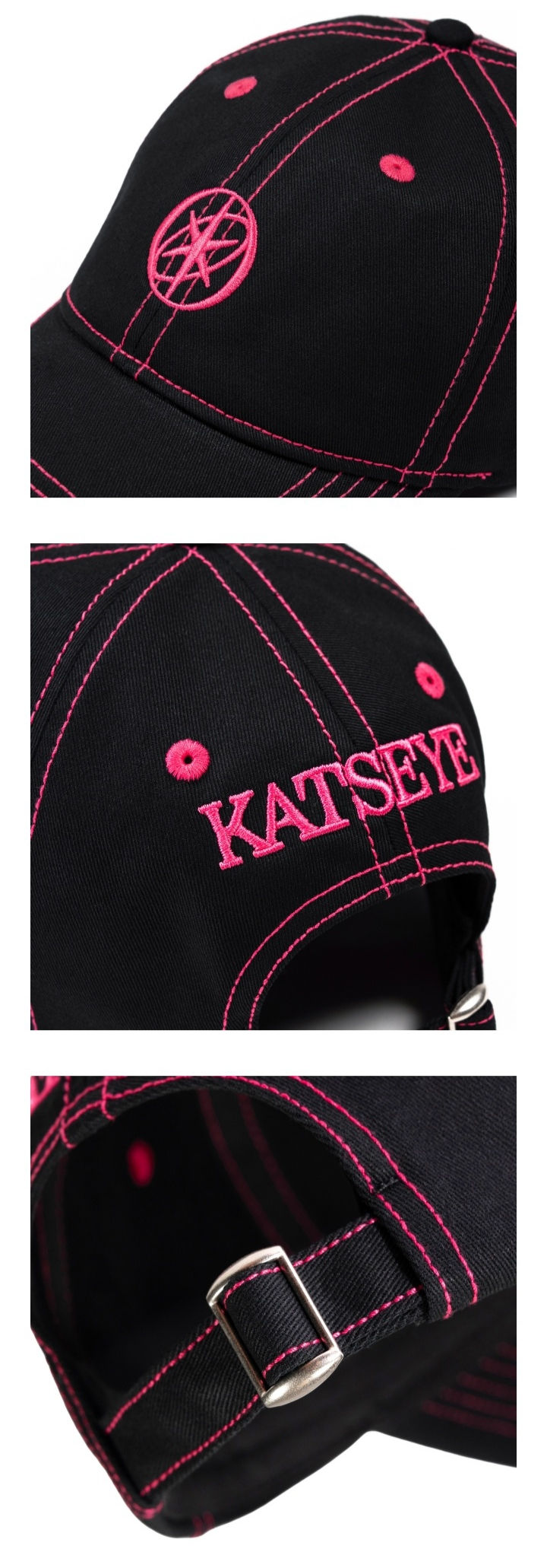 Thumbnail: KATSEYE Pink Logo Ball Cap 