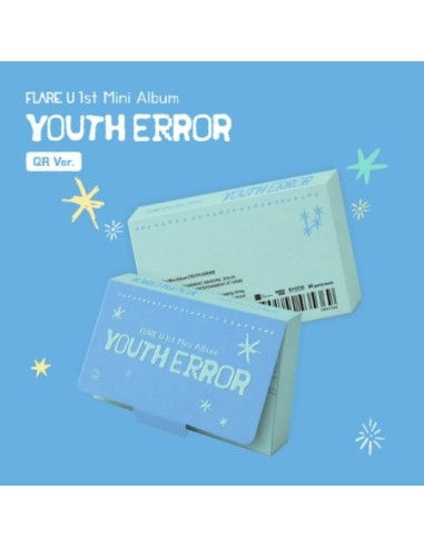 FLARE U 1st Mini Album - YOUTH ERROR (QR Ver.)