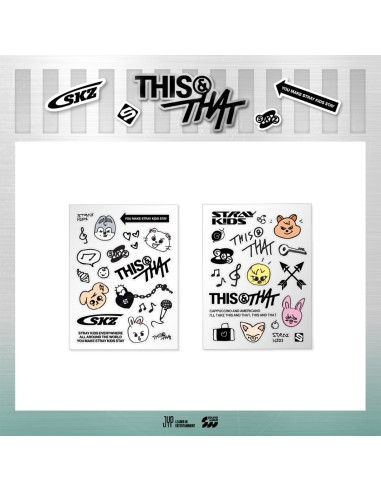 Thumbnail: [Pre Order][WEEK 1] STRAY KIDS THIS & THAT Goods - TATTOO STICKER