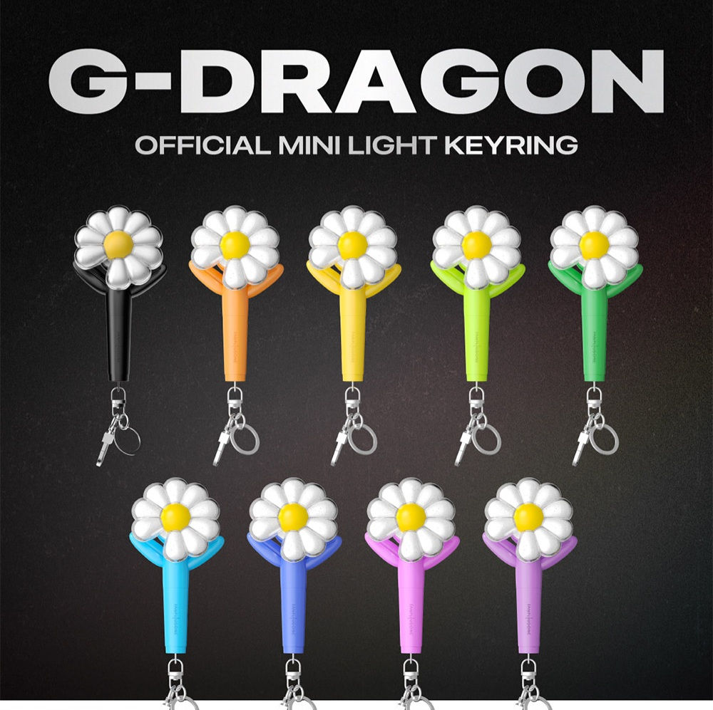 G-DRAGON OFFICIAL MINI LIGHT KEYRING
