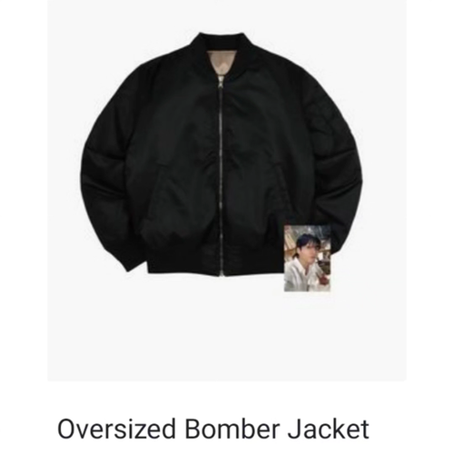 Jungkook Golden - Oversized Bomber Jacket | KPOPINDIAMERCH