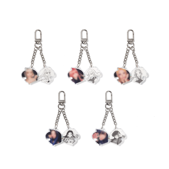LE SSERAFIM PHOTO KEYRING