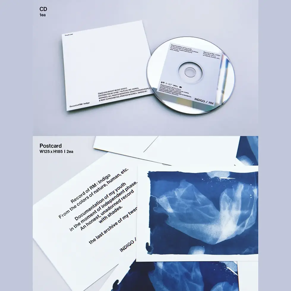 Thumbnail: BTS RM - INDIGO 1ST SOLO ALBUM
BOOK EDITION VER.

