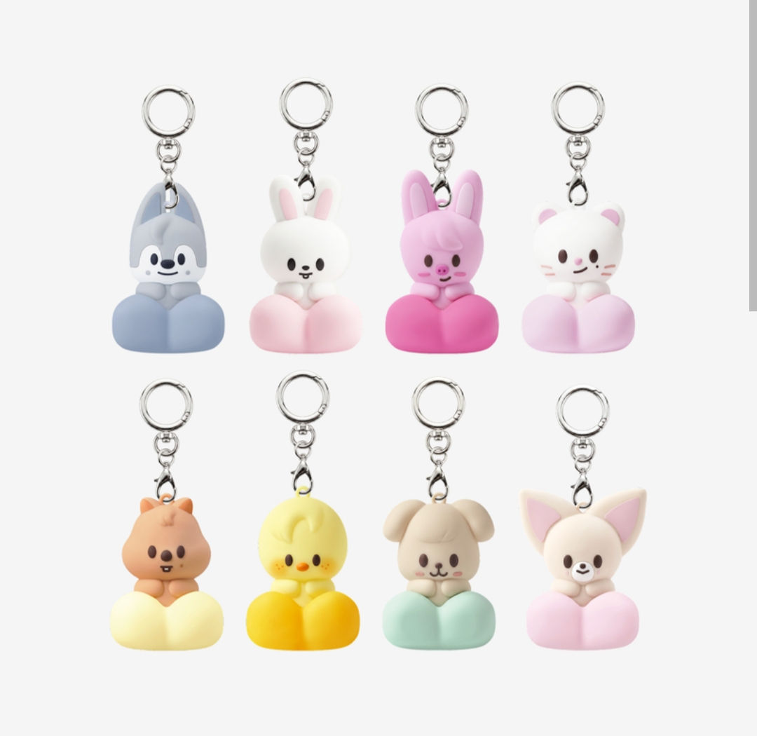 Stray Kids Run it seoul goods – SKZOO Secret Clicker Keyring