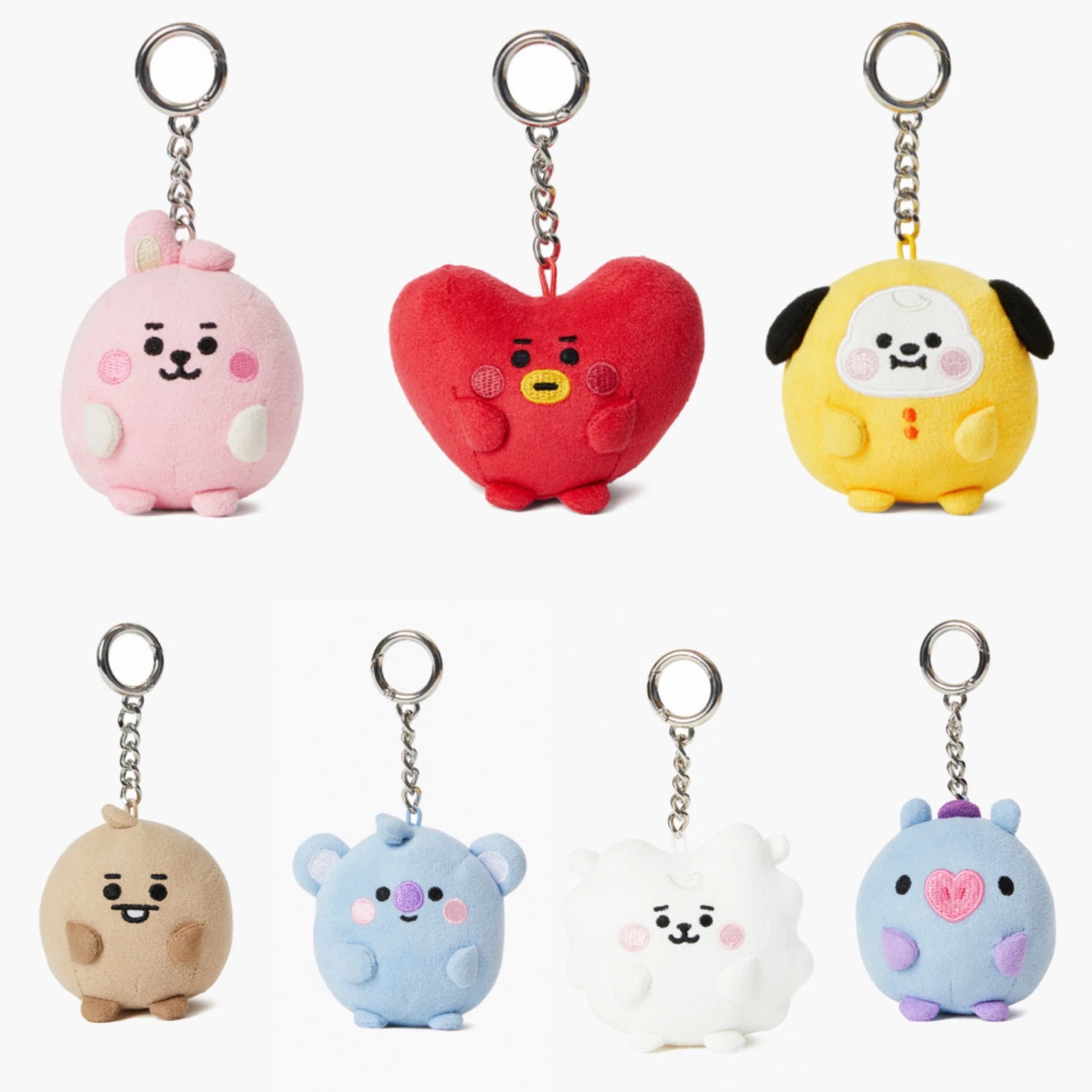 BT21 - Baby PongPong Suede Bag Charm Doll